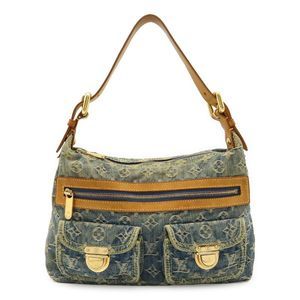 Louis Vuitton Monogram Denim Baggy PM Shoulder Bag One Shoulder Semi- Shoulder